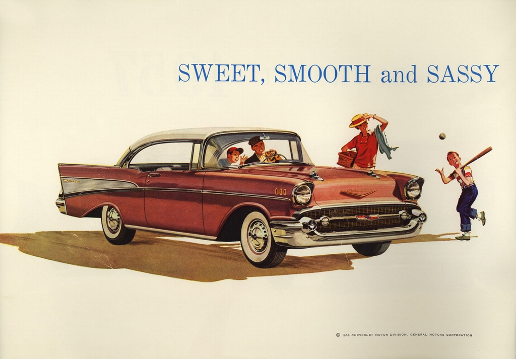 1957 Chevrolet Brochure Page 12